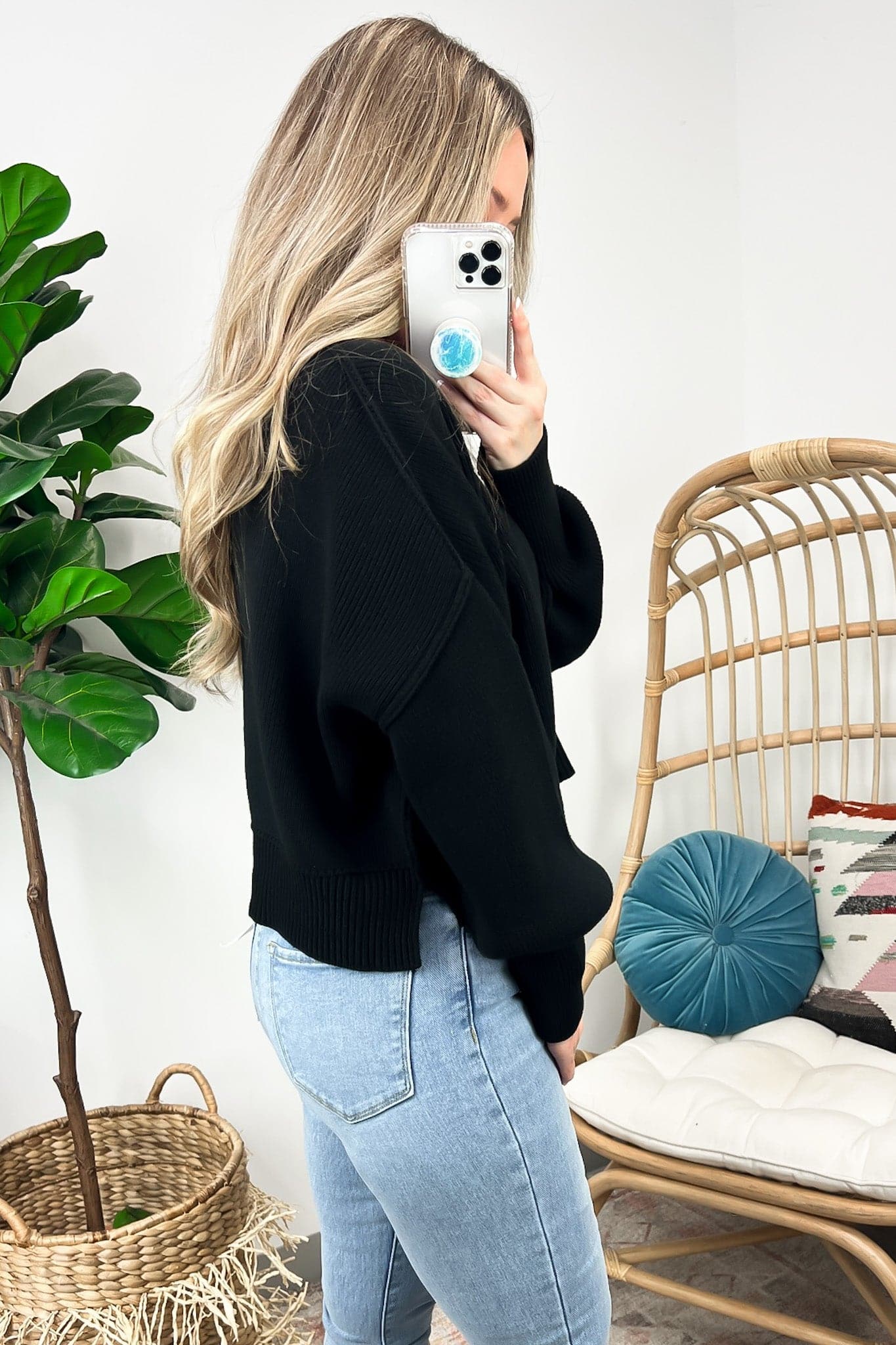  Easy Retreat Cropped Oversized Sweater | BACK IN STOCK + NEW COLORS - Madison and Mallory