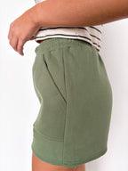 Easy Comfort Knit Detail Lounge Shorts - Madison and Mallory