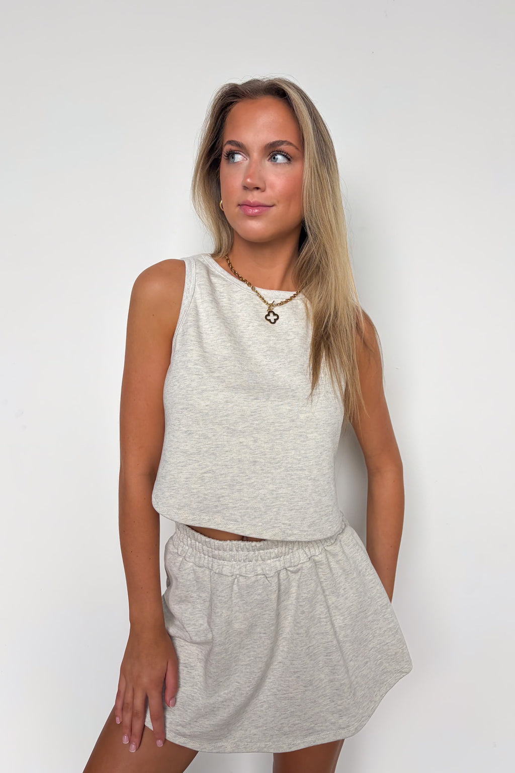 Kailee Tank Top and Skort Set - Madison and Mallory