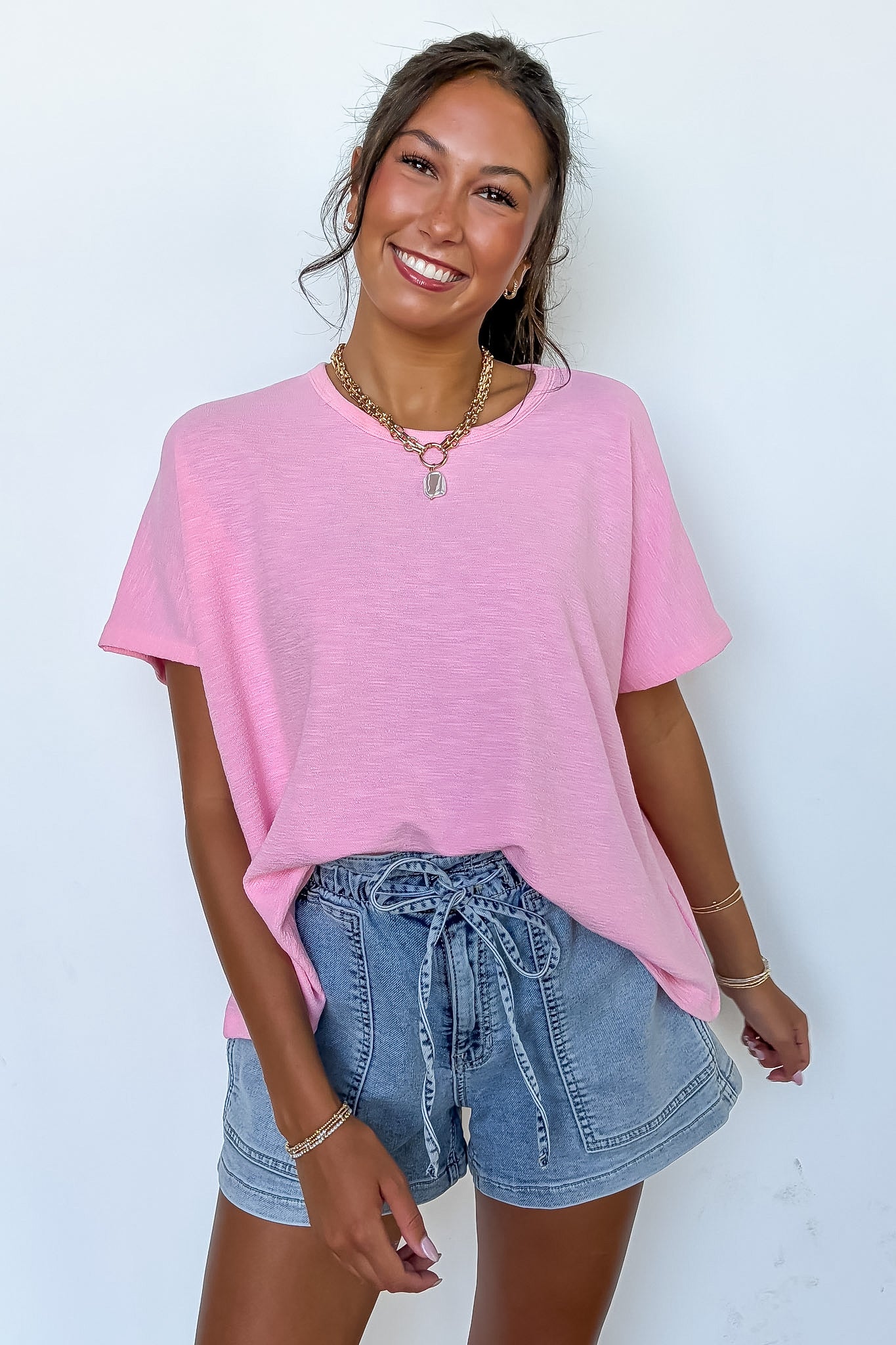 Easy Weekend Oversized Top - Madison and Mallory