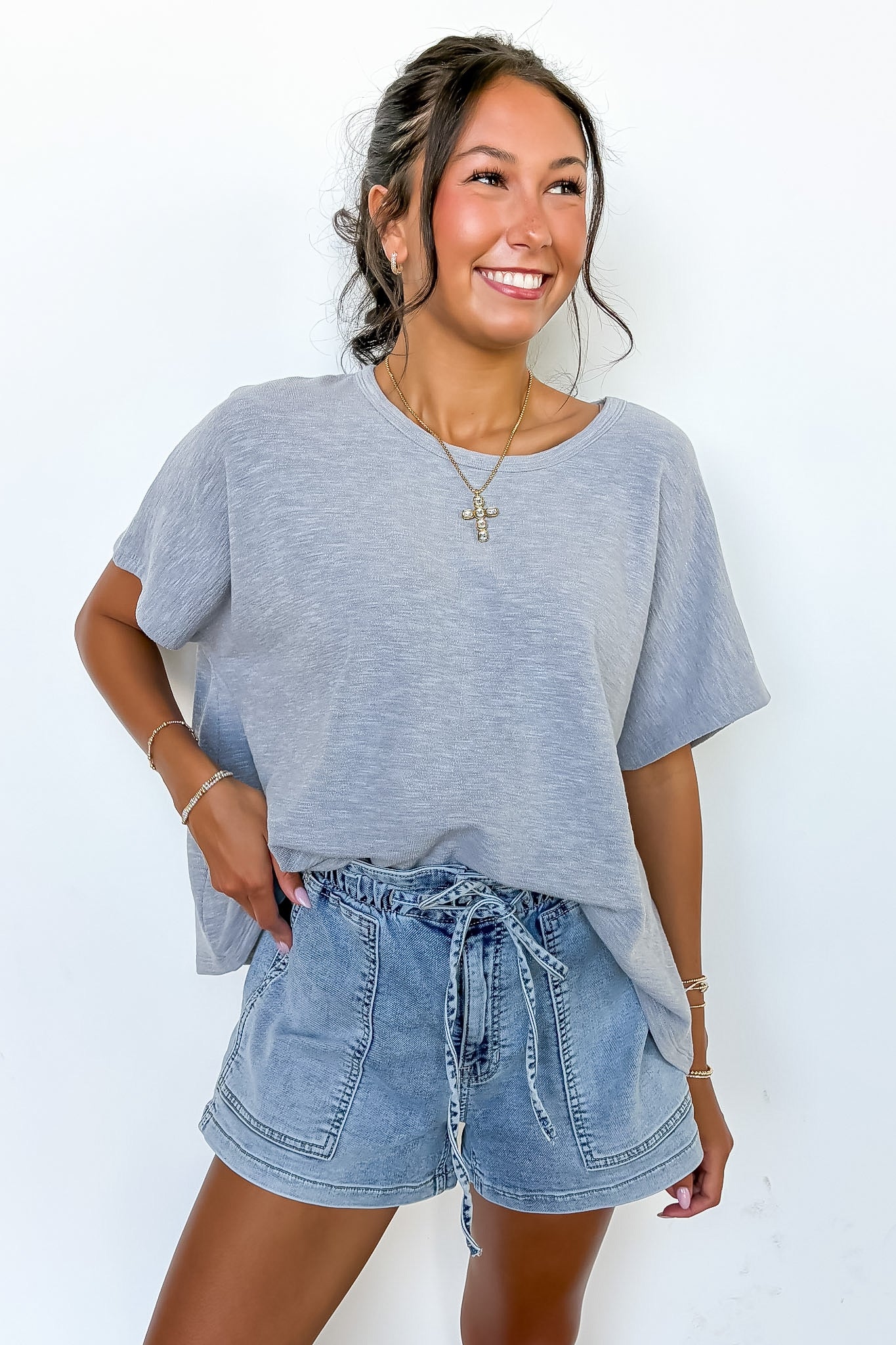 Easy Weekend Oversized Top - BACK IN STOCK - Madison and Mallory
