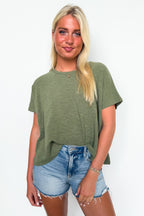 Easy Weekend Oversized Top - BACK IN STOCK - Madison and Mallory
