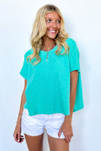 Easy Weekend Oversized Top - BACK IN STOCK - Madison and Mallory