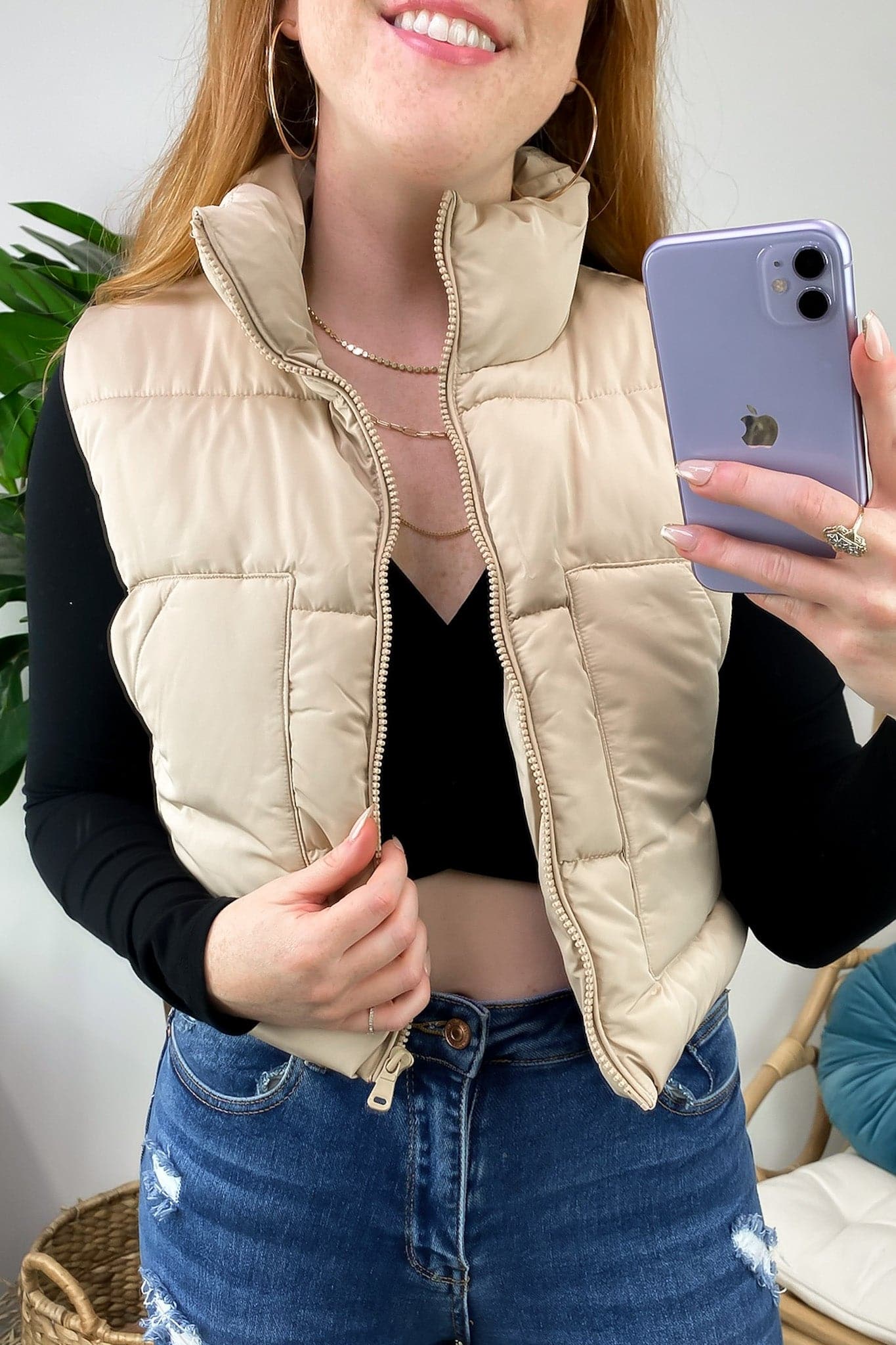  Effortless Upgrade Puffer Vest - Madison and Mallory