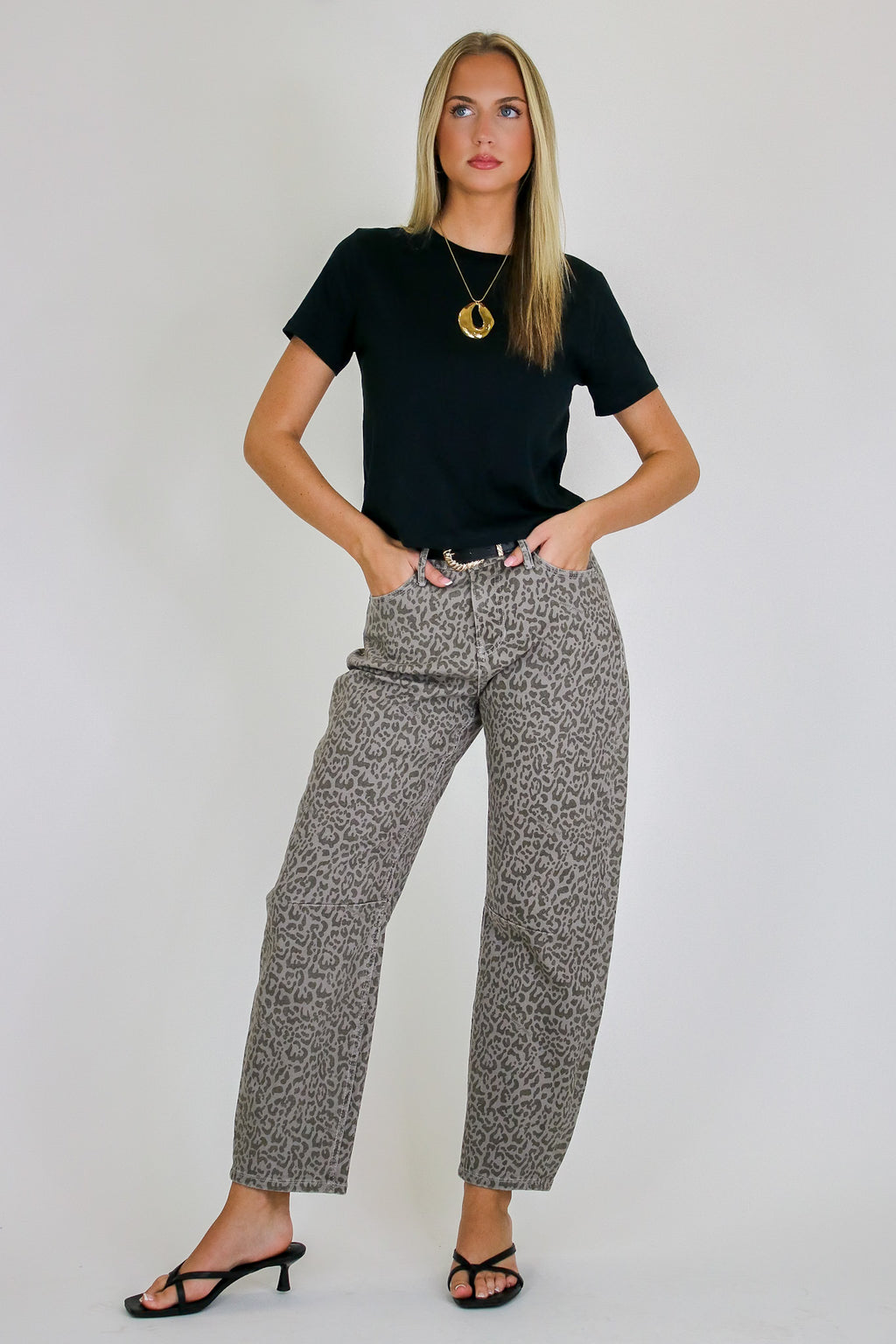 Effortless Crew Neck Tee - Madison and Mallory