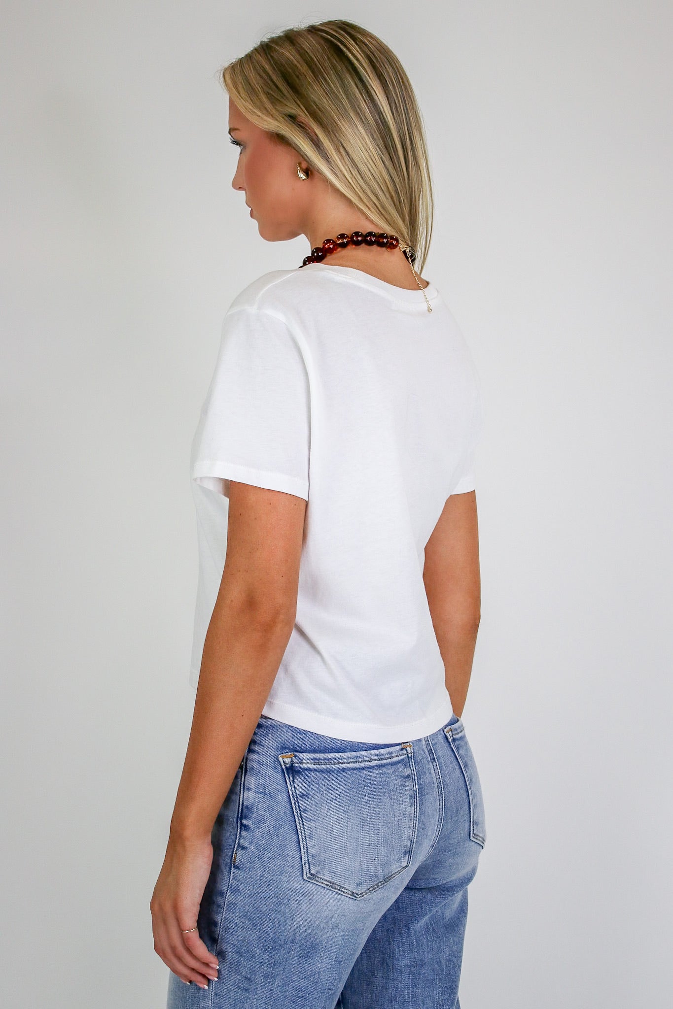 Effortless Crew Neck Tee - Madison and Mallory