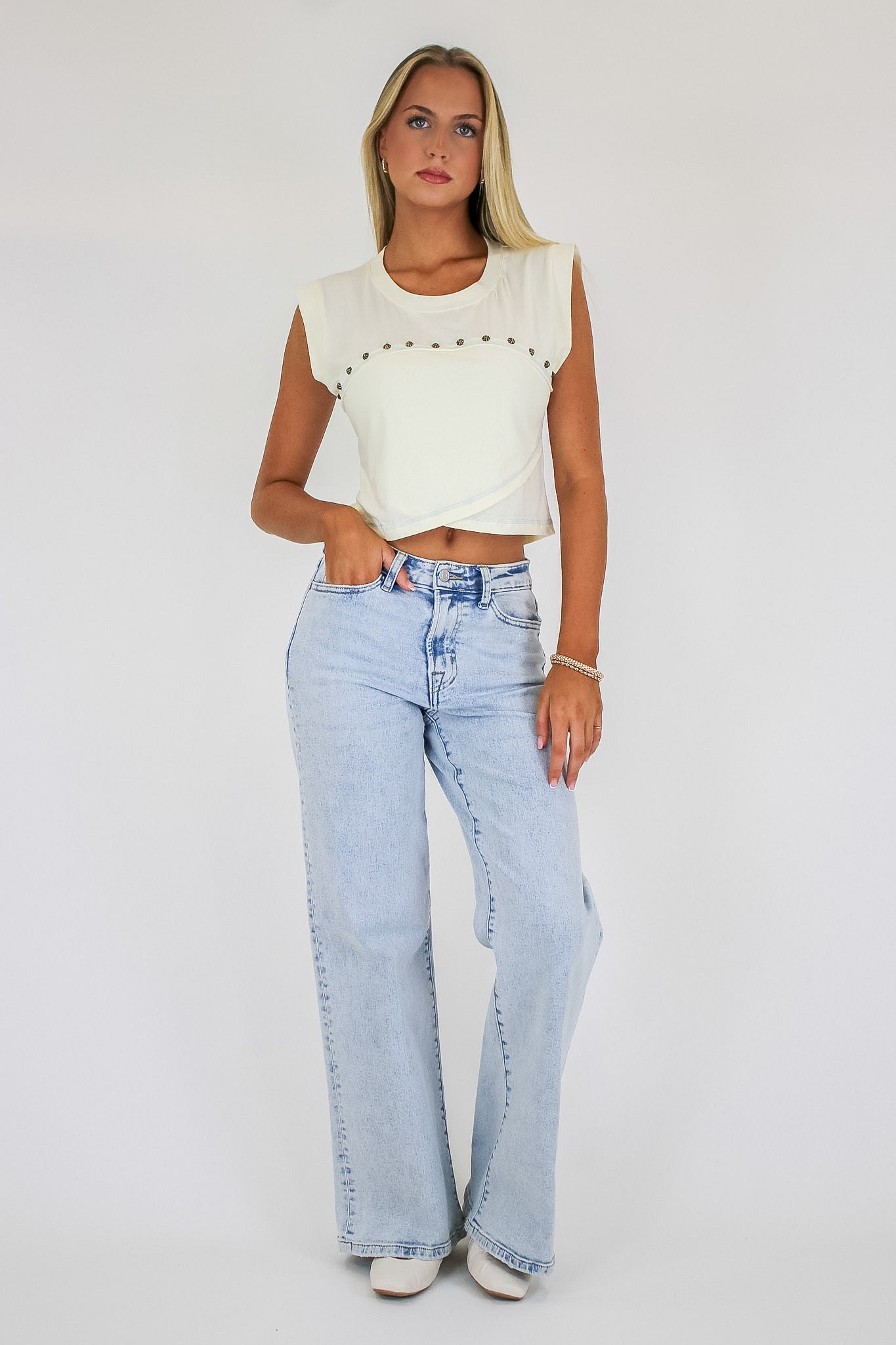 Effortless Icon Wide Leg Jeans - Madison and Mallory
