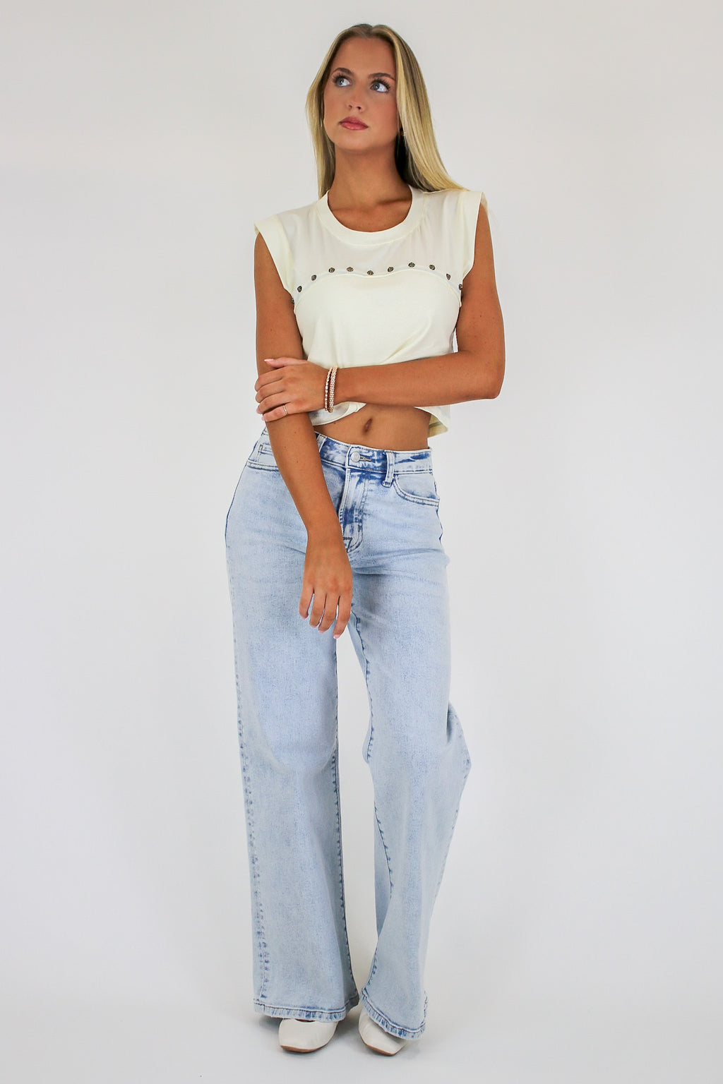 Effortless Icon Wide Leg Jeans - Madison and Mallory
