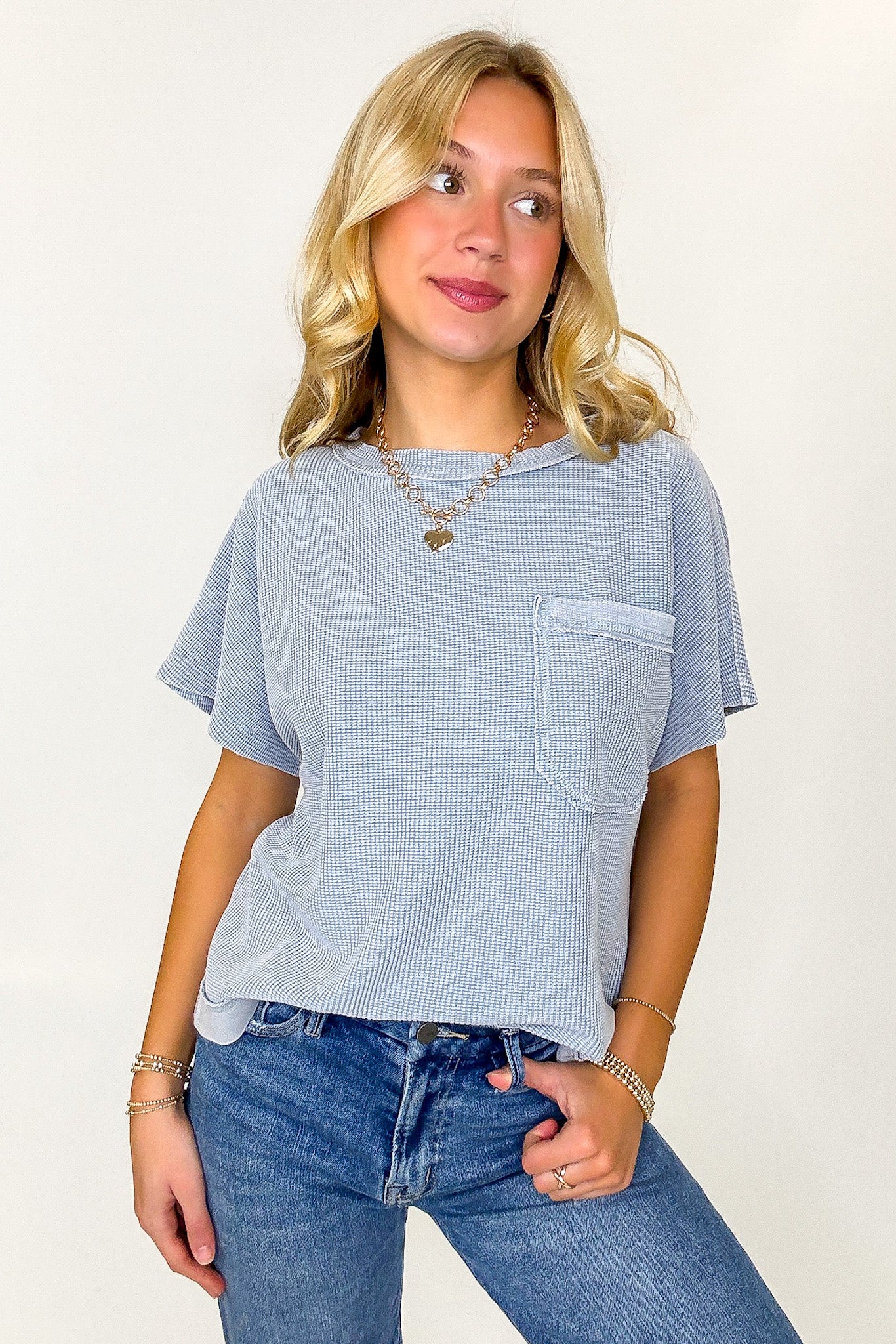 Element Relaxed Pocket Top - Madison and Mallory
