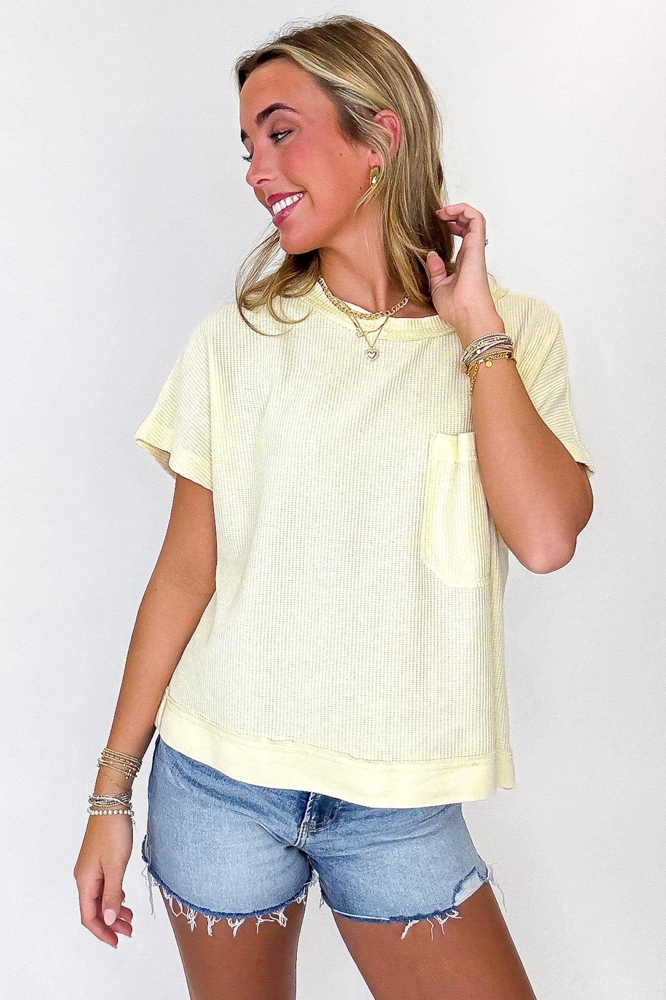 Element Relaxed Pocket Top - Madison and Mallory