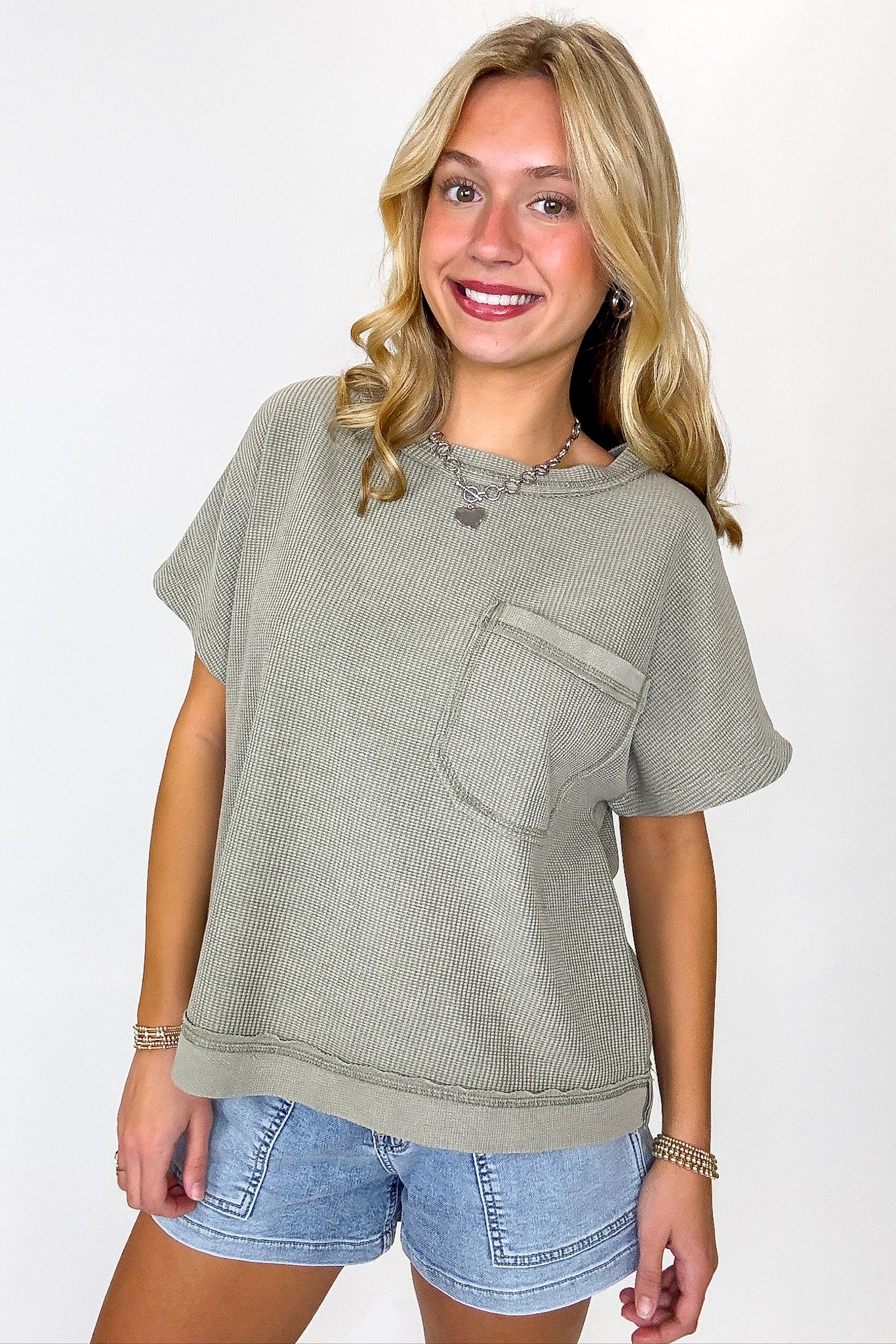 Element Relaxed Pocket Top - Madison and Mallory
