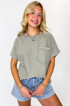 Element Relaxed Pocket Top - Madison and Mallory