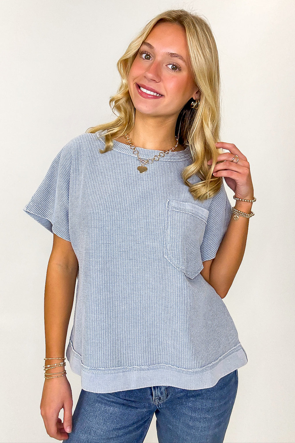 Element Relaxed Pocket Top - Madison and Mallory
