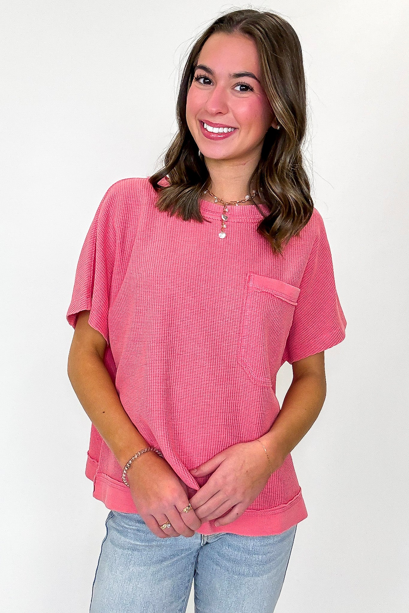 Element Relaxed Pocket Top - Madison and Mallory