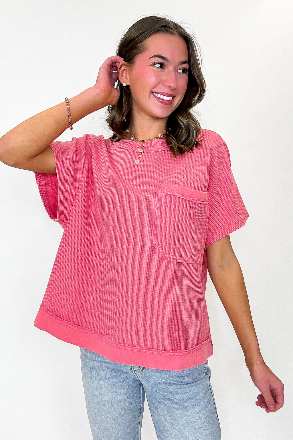 Element Relaxed Pocket Top - Madison and Mallory