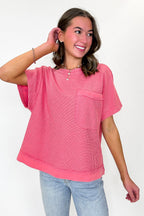 Element Relaxed Pocket Top - Madison and Mallory