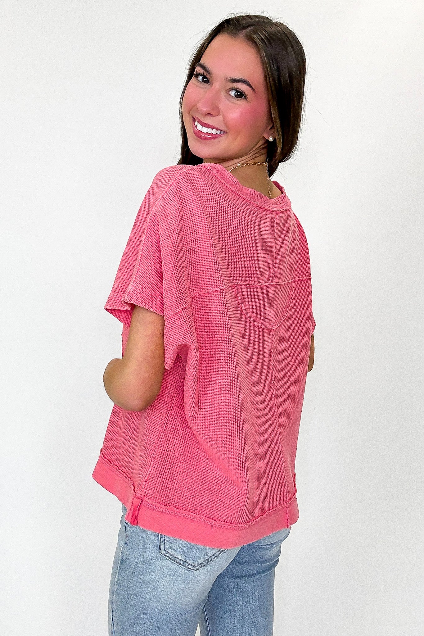 Element Relaxed Pocket Top - Madison and Mallory