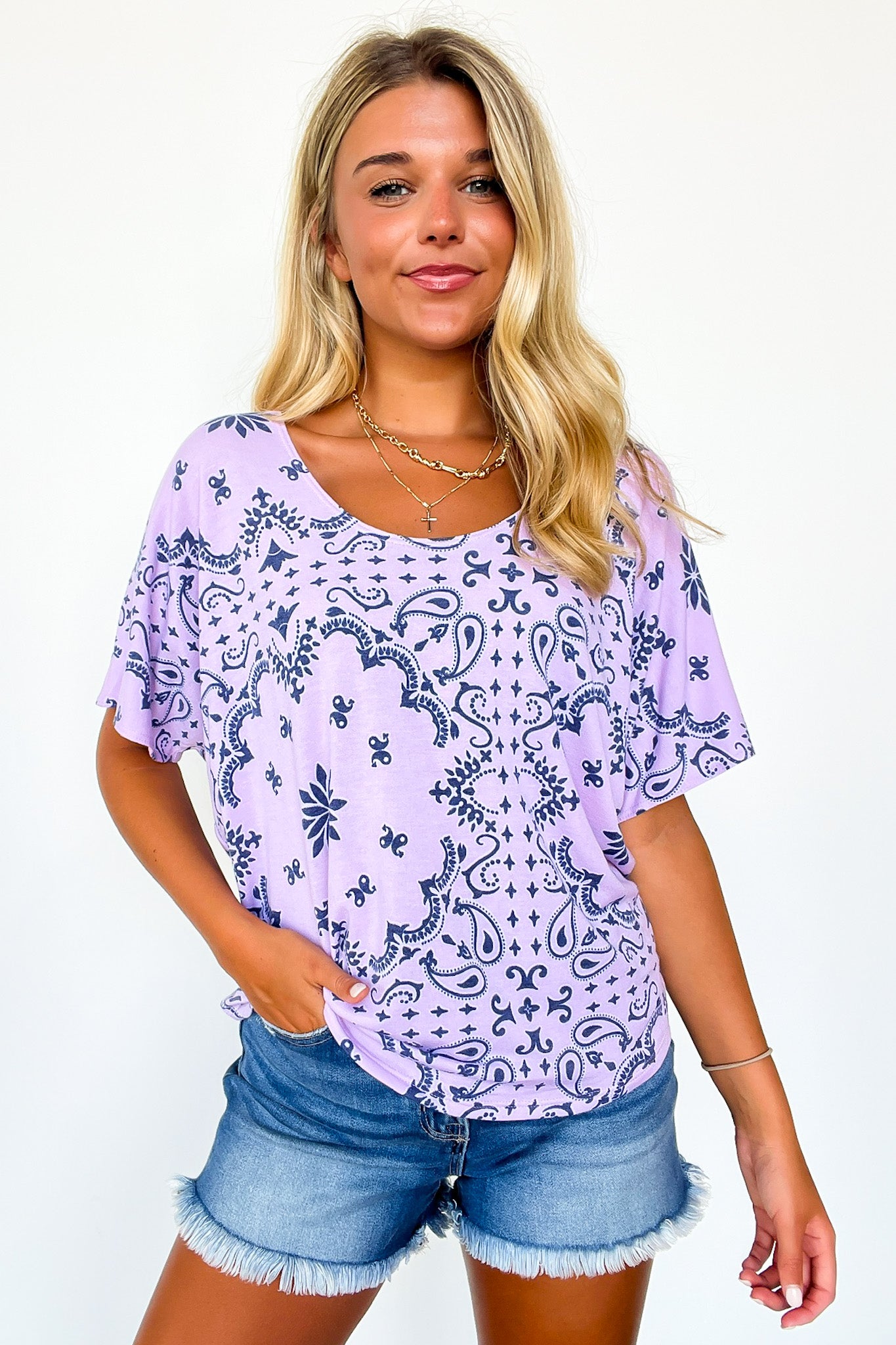  Ellara Dolman Sleeve Top - FINAL SALE - Madison and Mallory