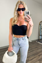 Energetic Charm Twist Front Tube Top - FINAL SALE - Madison and Mallory