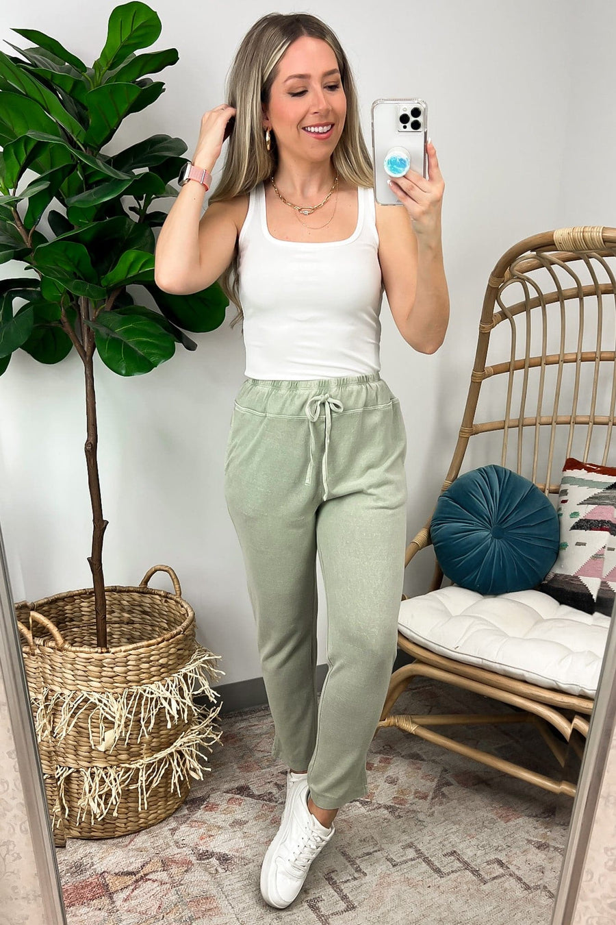  Enola Comfy Washed Joggers - FINAL SALE - Madison and Mallory