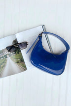 Enviable Pick Enamel Hobo Crossbody Handbag - FINAL SALE - Madison and Mallory