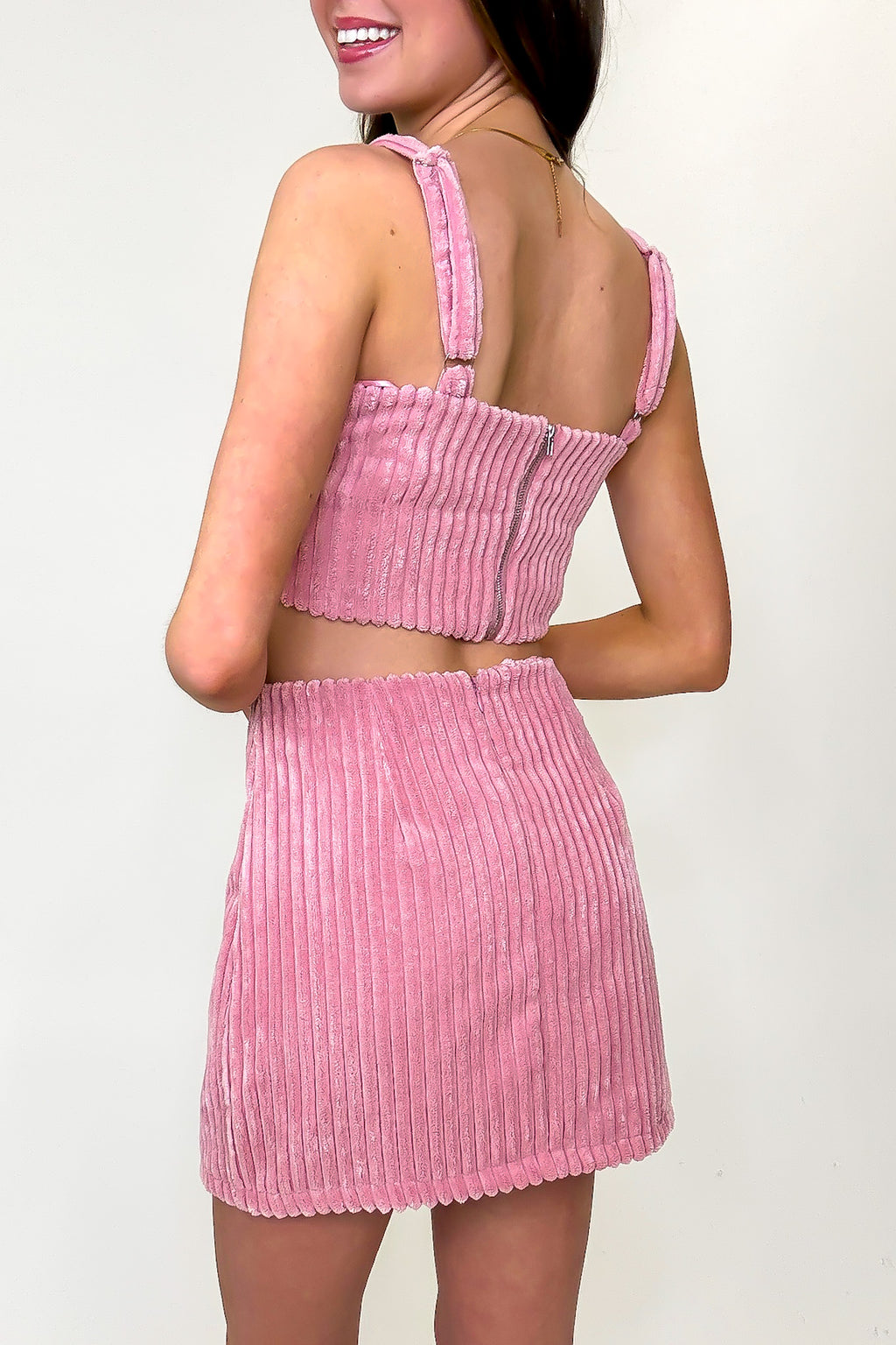 Evalie Corduroy Tank Top - Madison and Mallory