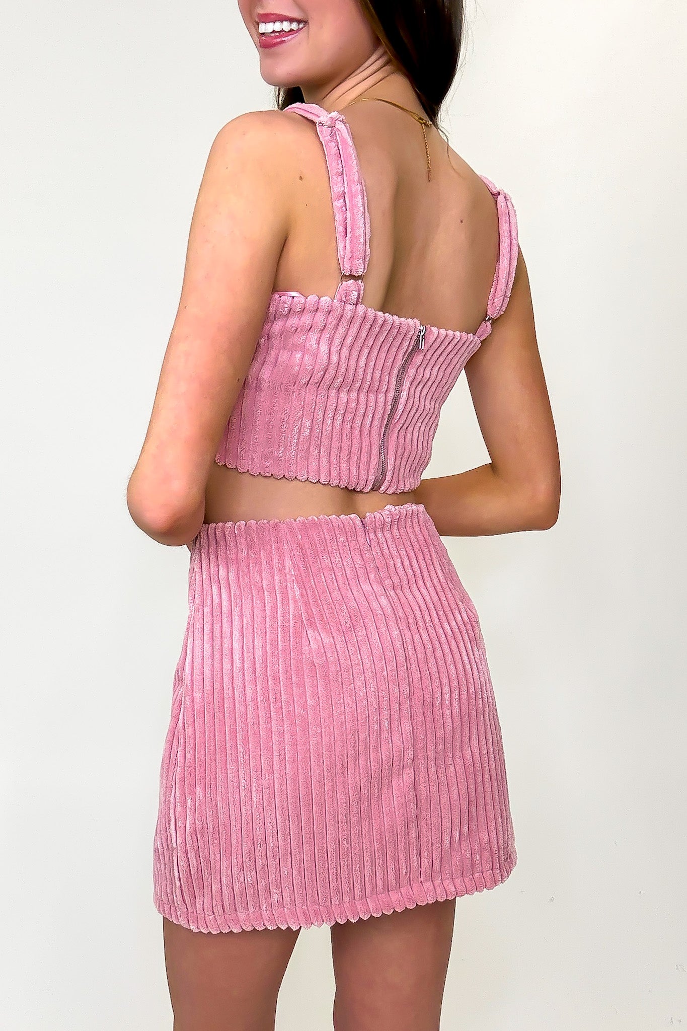 Evalie Corduroy Mini Skirt - Madison and Mallory