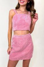 Evalie Corduroy Mini Skirt - FINAL SALE - Madison and Mallory