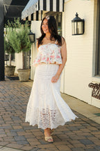 Everpetal Lace Ruffle Tank Top - Madison and Mallory