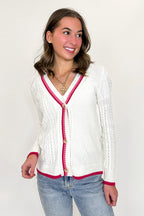 Everyday Amour Heart Stitch Cardigan - Madison and Mallory