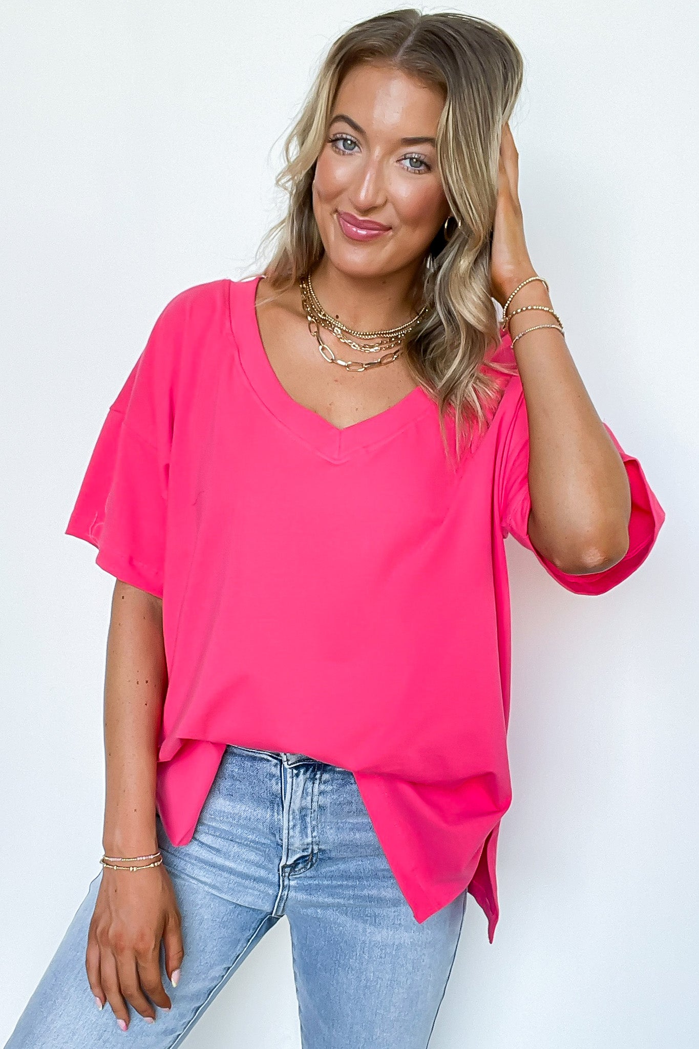 Everyday Elevate Oversized Tee - Madison and Mallory