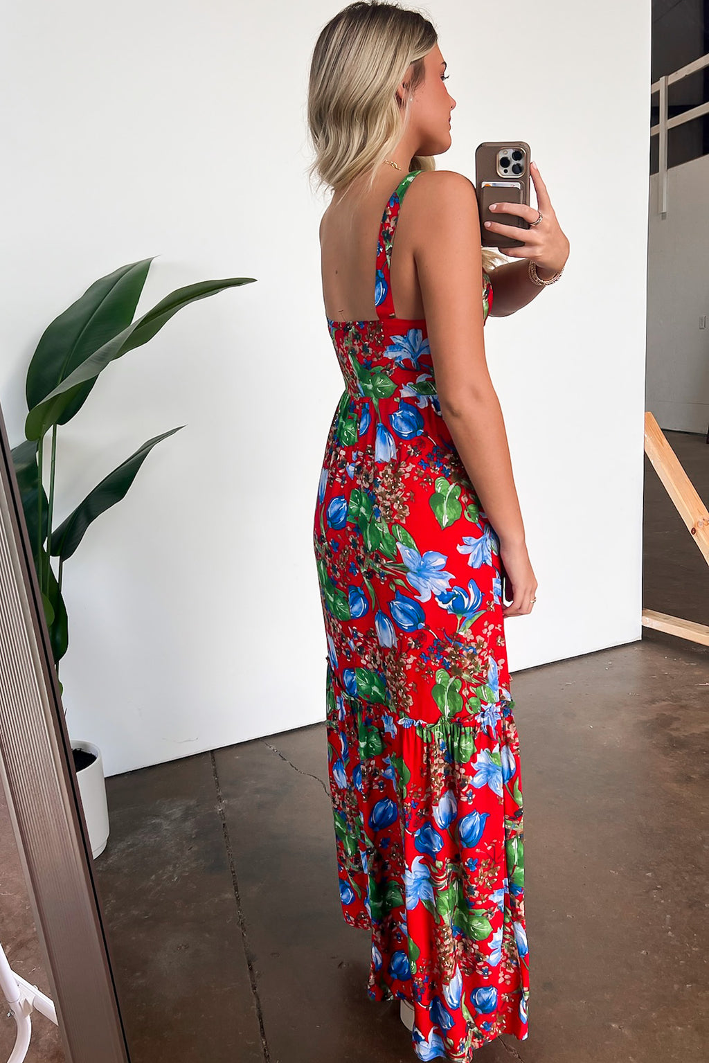  Exceptional Sight V-Neck Floral Maxi Dress - FINAL SALE - Madison and Mallory