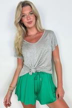 Heather Gray / S Fade Into You Essential Super Soft Top - FINAL SALE - Madison and Mallory