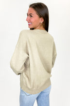 Festive Pup Holiday Knit Sweater - FINAL SALE - Madison and Mallory