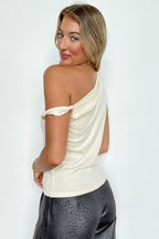 Flirt Factor Off Shoulder Twist Detail Top - Madison and Mallory