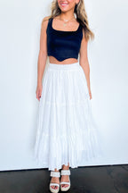 Flirtatious Crush Flowy Maxi Skirt - FINAL SALE - Madison and Mallory