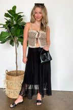 Flirtline Lace Maxi Skirt - FINAL SALE - Madison and Mallory