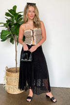Flirtline Lace Maxi Skirt - FINAL SALE - Madison and Mallory