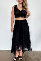 Flirtline Lace Maxi Skirt - FINAL SALE - Madison and Mallory