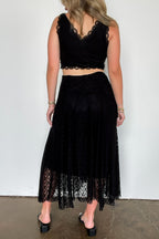 Flirtline Lace Maxi Skirt - FINAL SALE - Madison and Mallory