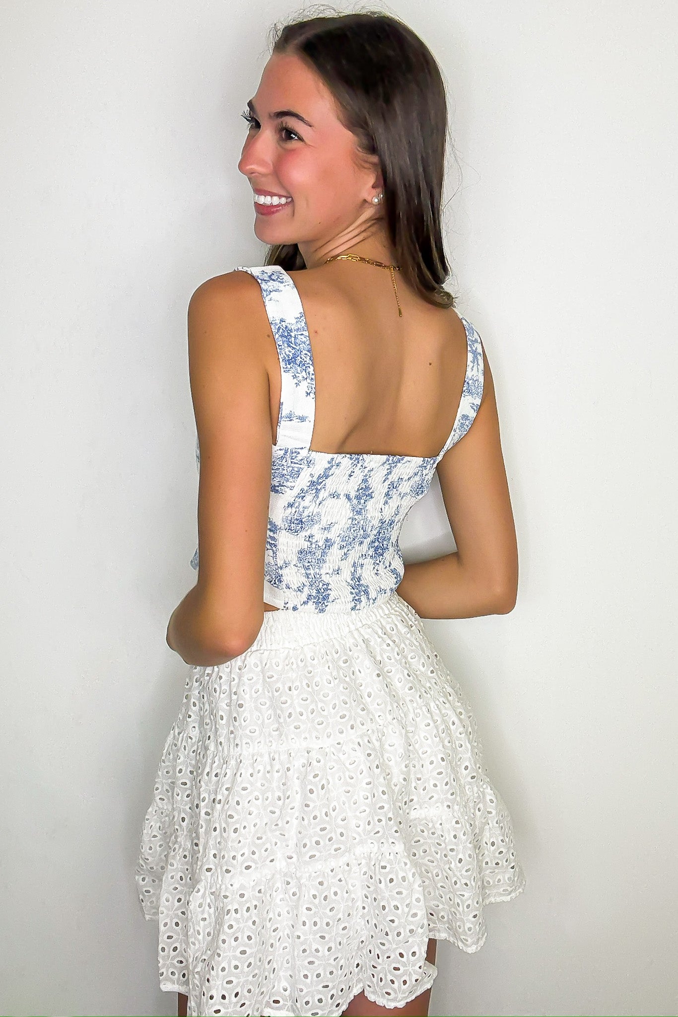 Floral Belle Sweetheart Tank Top - Madison and Mallory
