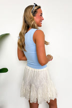 Fluid Form Double Layered Full Length Tank Top - Madison and Mallory
