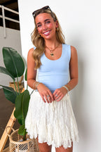 Fluid Form Double Layered Full Length Tank Top - Madison and Mallory