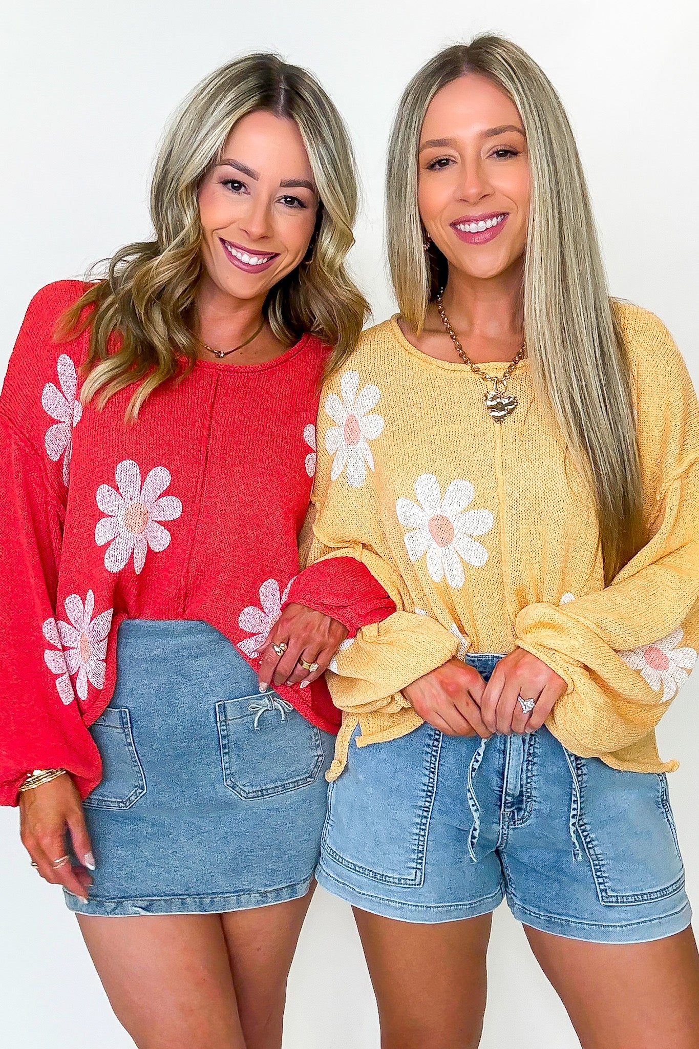 Flutter Bloom Relaxed Knit Sweater - Madison and Mallory