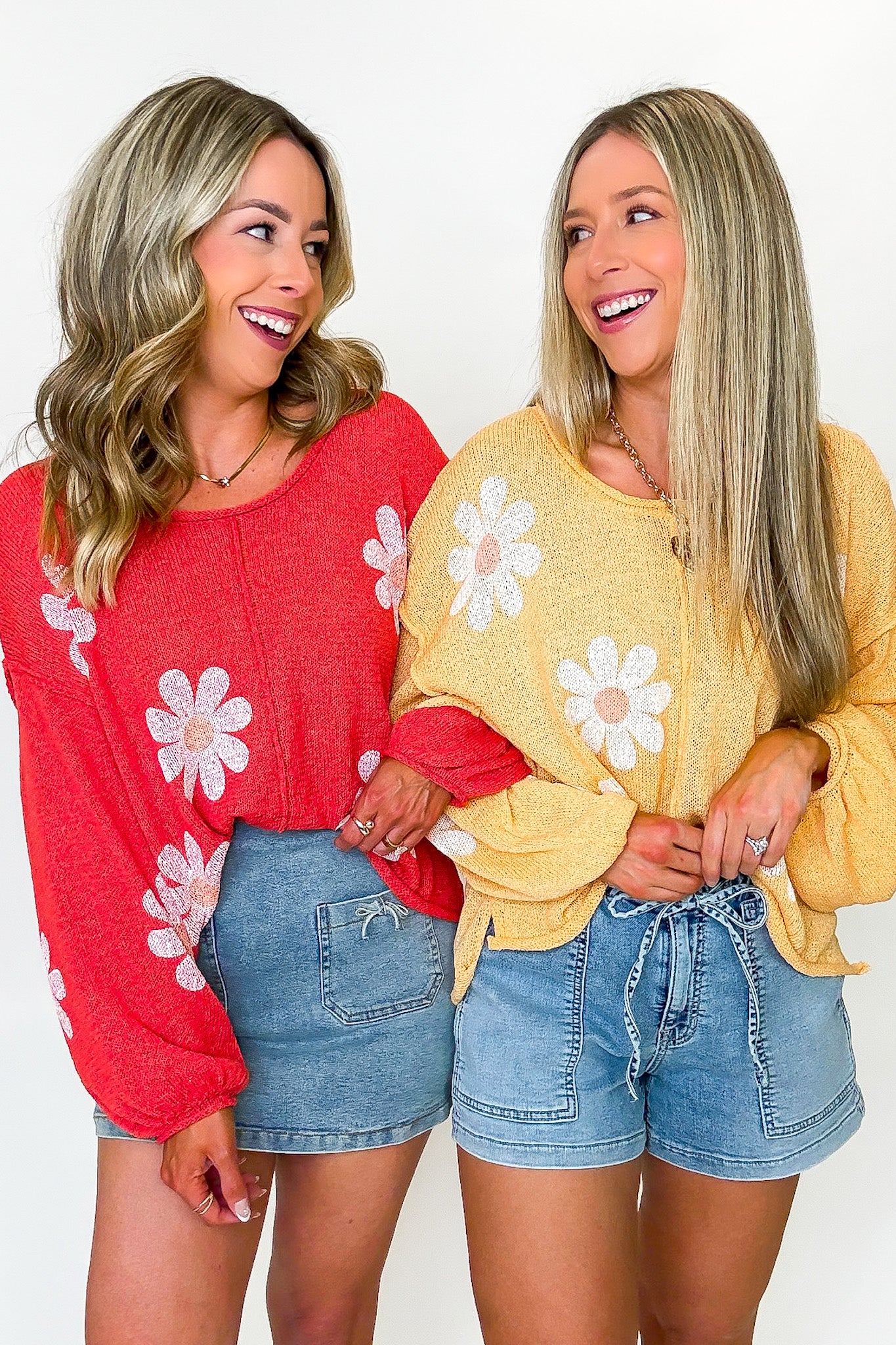 Flutter Bloom Relaxed Knit Sweater - Madison and Mallory