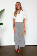 Line Theory Pinstripe Pants - Madison and Mallory