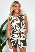 Fresh Form Floral Print Top - Madison and Mallory