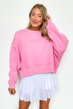 Gabbie Dropped Shoulder Sweatshirt - FINAL SALE - Madison and Mallory