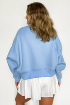Gabbie Dropped Shoulder Sweatshirt - FINAL SALE - Madison and Mallory
