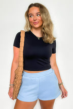 Gabbie High Waisted Sweat Shorts - FINAL SALE - Madison and Mallory